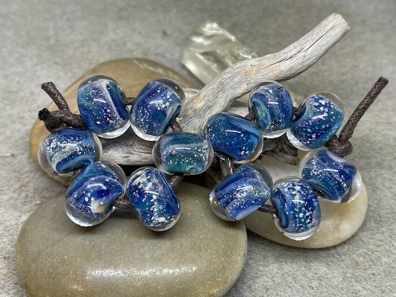 Cremation Ash Glass Beads 1 3 6 or 12 Pet Memorial Etsy