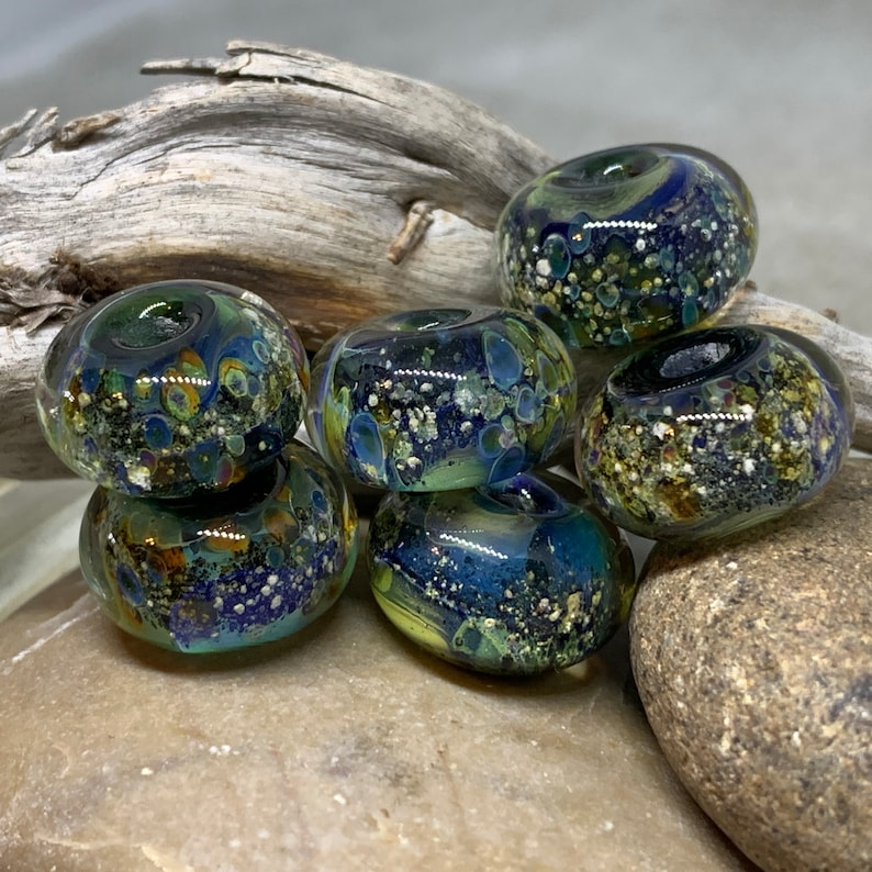 Cremation Ash Glass Beads 1 3 6 or 12 Pet Memorial Etsy