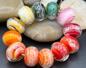 Cremation Ash Glass Beads: Pet Memorial Keepsake Jewelry