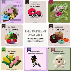 Pattern Bundle 5 in 1: Sorcerer Amigurumi Crochet Anime Dolls | PDF ...
