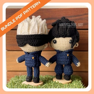 JJK Bundle PDF Pattern | JJK Amigurumi | Anime Crochet Patterns