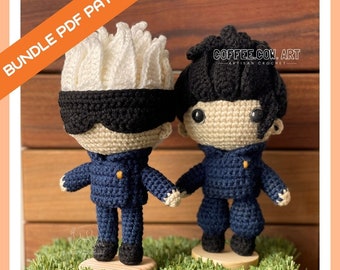 JJK Bundle PDF Pattern | JJK Amigurumi | Anime Crochet Patterns
