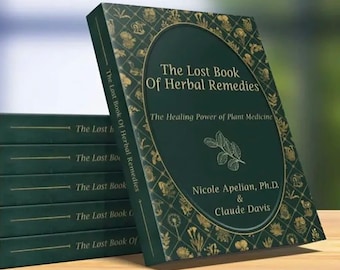 The Lost Book of Herbal Remedies by Claude Davis & Nicole Apelian PAPERBACK-FAST SHIPPING