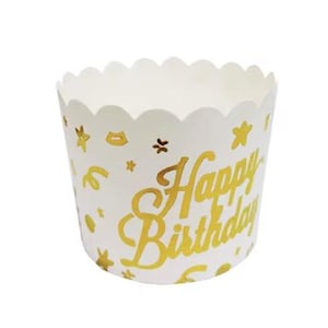Happy Birthday Favor Cups, Charcuterie Cup, Individual Charcuterie Board~Appetizer Grazing~Snack Cup Catered-Muffin Cup
