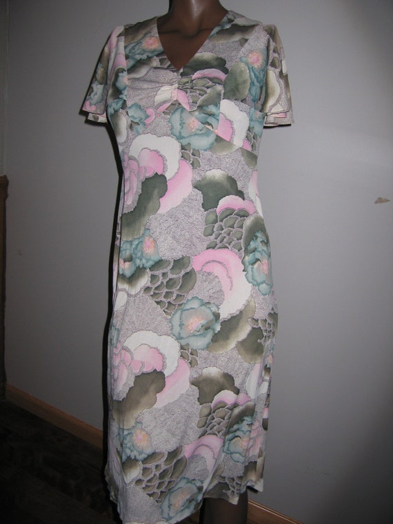 Vintage  Strawberry Fields Dress - Size 10 - Stra… - image 2