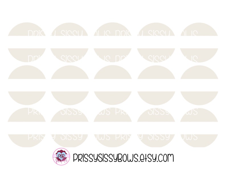 Editable 1 Inch Bottle Cap Image Canva Template W/ Digital PLR