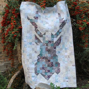 PDF pattern Instant Download DEAR DEER modern quilt by Katarina Roccella featuring Blithe fabrics image 3