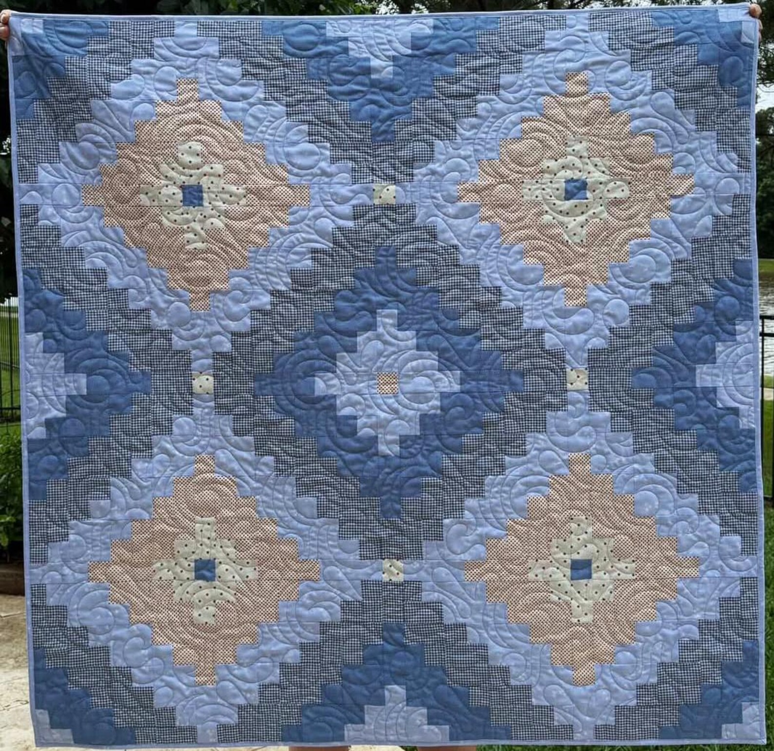 Bazaar Diamonds Quilt Pattern: Modern Geometric Design (PDF Pattern) - Etsy