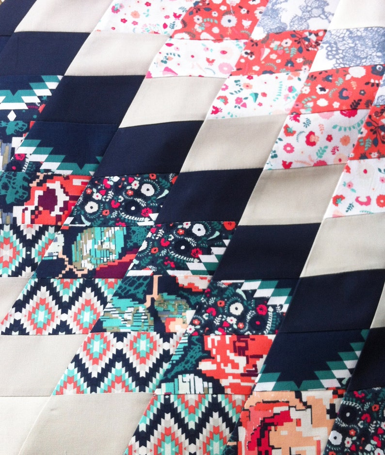 PDF pattern Instant Download Recollection KUBETA aztec modern QUILT by Katarina Roccella image 2