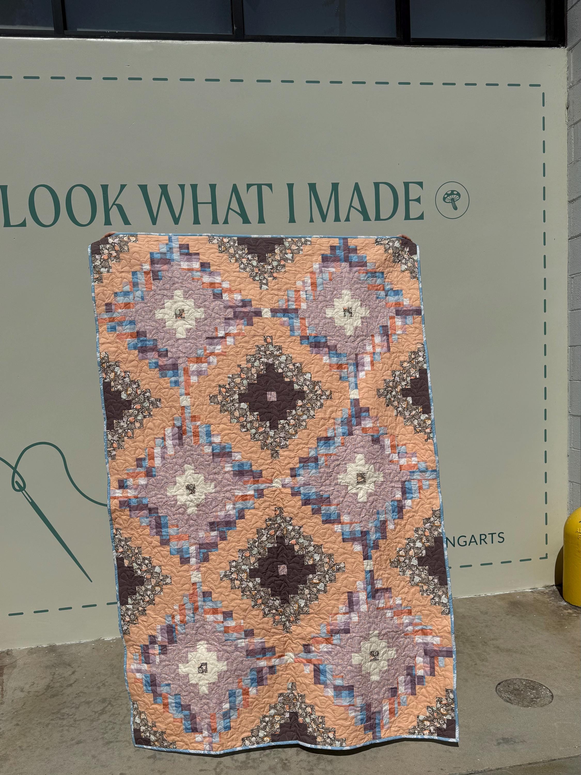 Bazaar Diamonds Quilt Pattern: Modern Geometric Design (PDF Pattern) - Etsy