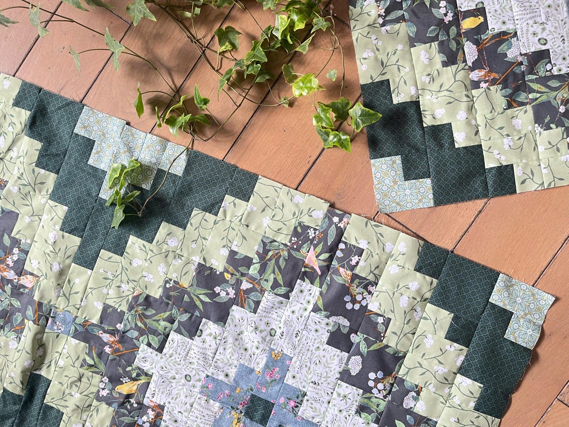 Bazaar Diamonds Quilt Pattern: Modern Geometric Design (PDF Pattern) - Etsy