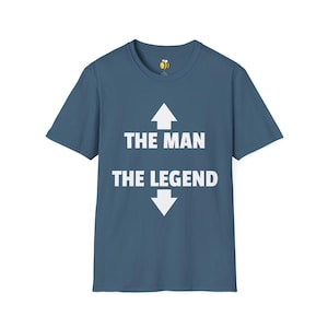 The Man, The Legend Unisex Softstyle T-Shirt - CeCe New Girl Shirt, Funny Tee, Graphic Tee, TV Show Shirt, Quote Shirt