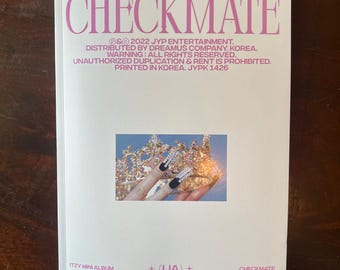 Álbum ITZY CHECKMATE Versión Lia, CD Kpop, fotolibro de colección completo