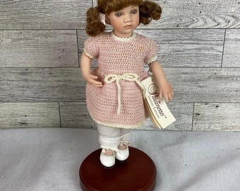 PAULINE'S Limited Edition Dolls KEELY EMMA Porcelain 12” Pauline