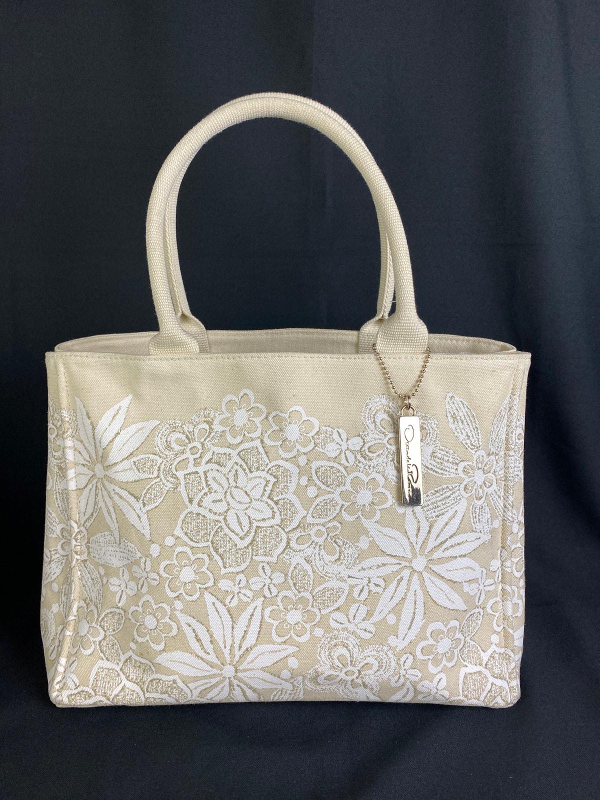 ショルダーバッグ 80s Oscar de la Renta Silk Couture Bag Handbags