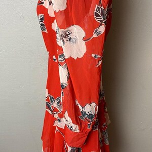 ANTHROPOLOGIE MAXI NWT Exquise Floral Tiered Mock Neck Dress Medium image 4