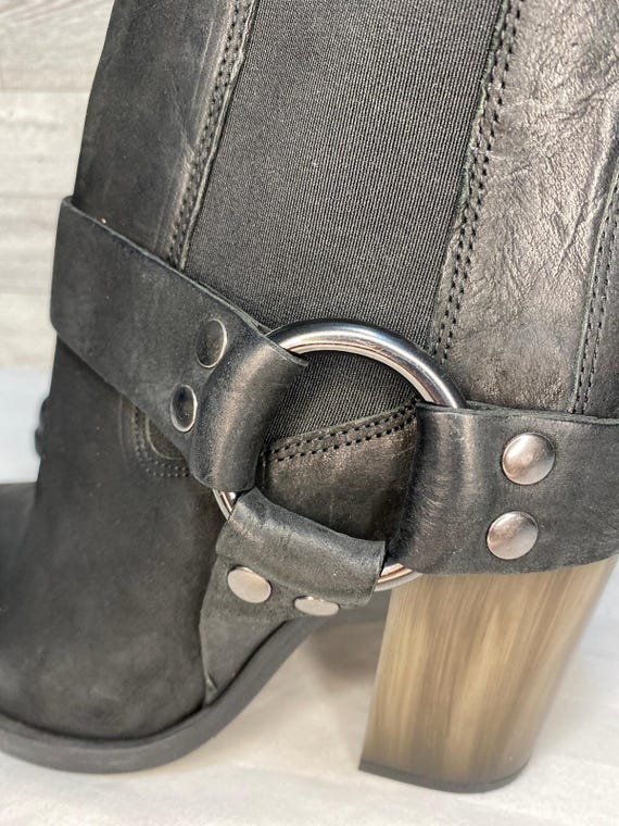AllSaints Aiden Jules Harness Boots EU37 Black Ha… - image 4