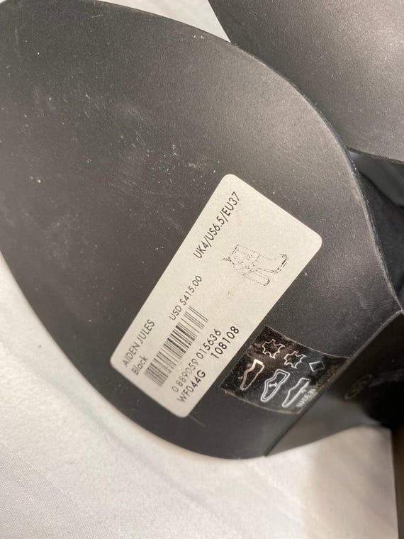 AllSaints Aiden Jules Harness Boots EU37 Black Ha… - image 6