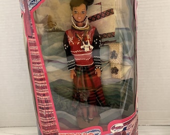 1994 Barbie Ethnic Collection Tribal Costume of the Philippines #61369-9904 NRFB