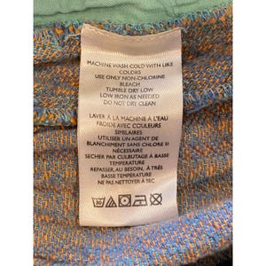 Pantalones cortos Free People Solar Flare Baja a rayas verdes y azules, talla M, estilo bohemio. imagen 9