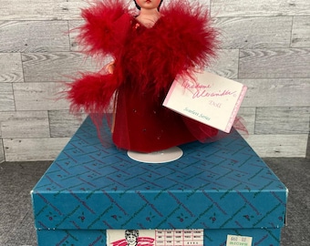 Madame Alexander Scarlett Doll, Red Velvet Gown, #1385 (Boxed)