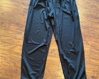 LUOGONGZI YOGA Pants Black Womens S Athletic Jogger Stretch Pockets NWT