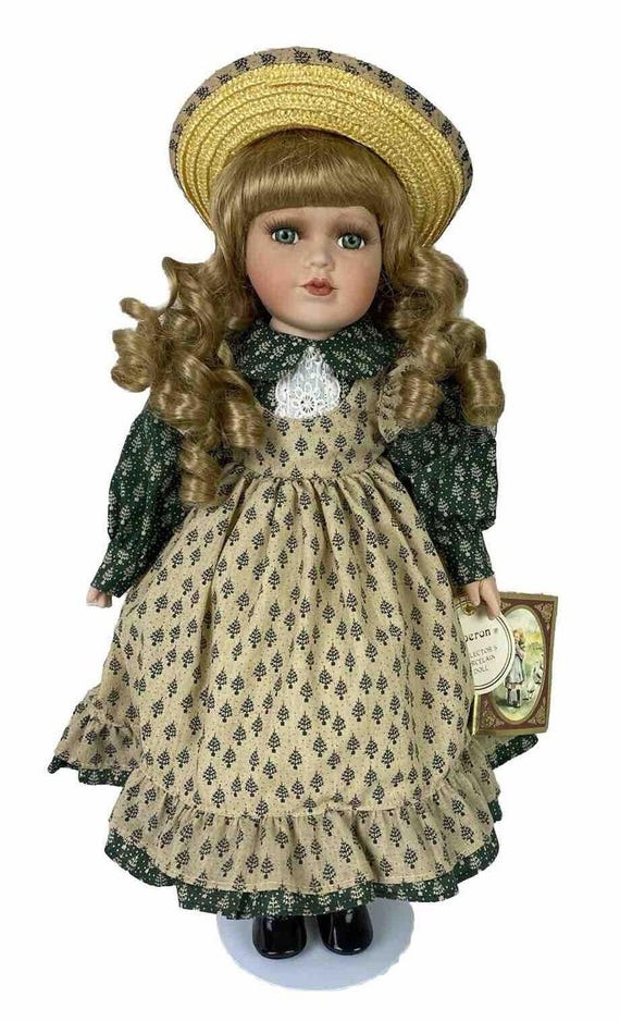 Vintage ALBERON Collectors Dolls 17 Porcelain Doll KATHLEEN EUC Boxed Etsy Australia