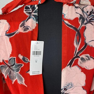 ANTHROPOLOGIE MAXI NWT Exquise Floral Tiered Mock Neck Dress Medium image 7