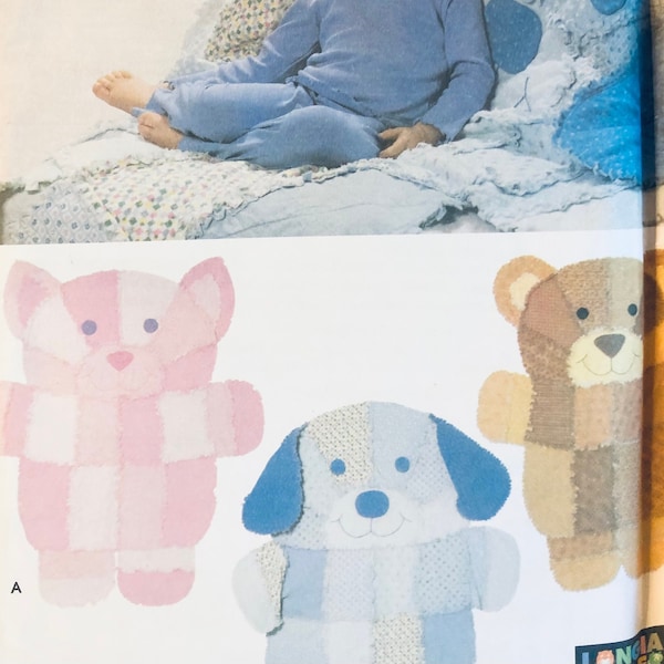 Simplicity Rag Quilt Pattern - Etsy