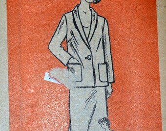 Misses' Dress and Jacket Sewing Pattern.... Mail Order Sewing Pattern 4994 Bust 36 inches UNCUT