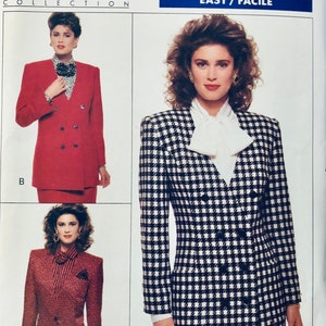 Misses Retro Jacket Sewing Pattern Butterick 6664 Size 12-16 - Etsy