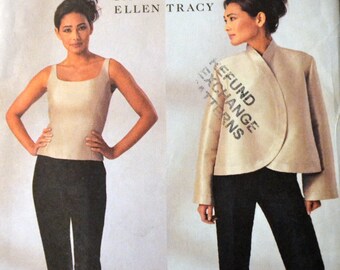 Sewing Pattern Butterick 3916 Misses' Top, Jacket, and Pants Bust 38-44 inches UNCUT Complete Uncut