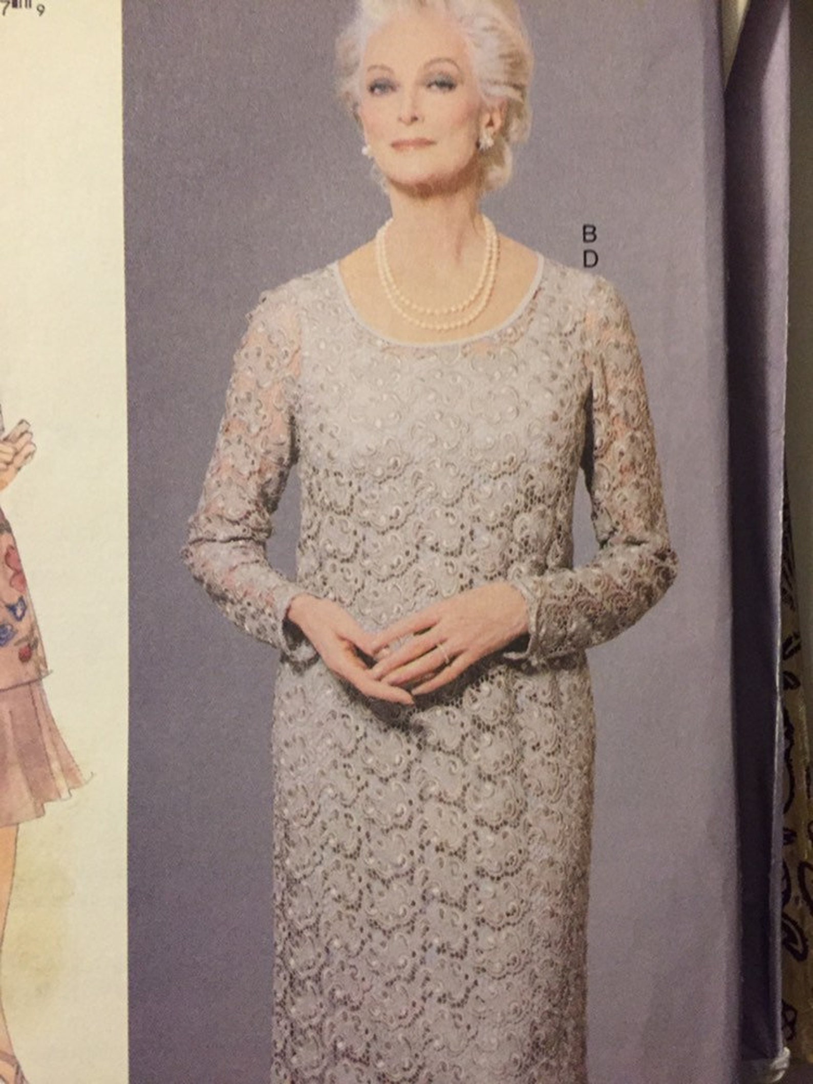 Pattern 9821 Misses' Tunic and Dress Sewing Pattern Vogue 9821 Size 8-12 Bust 30-34 ...