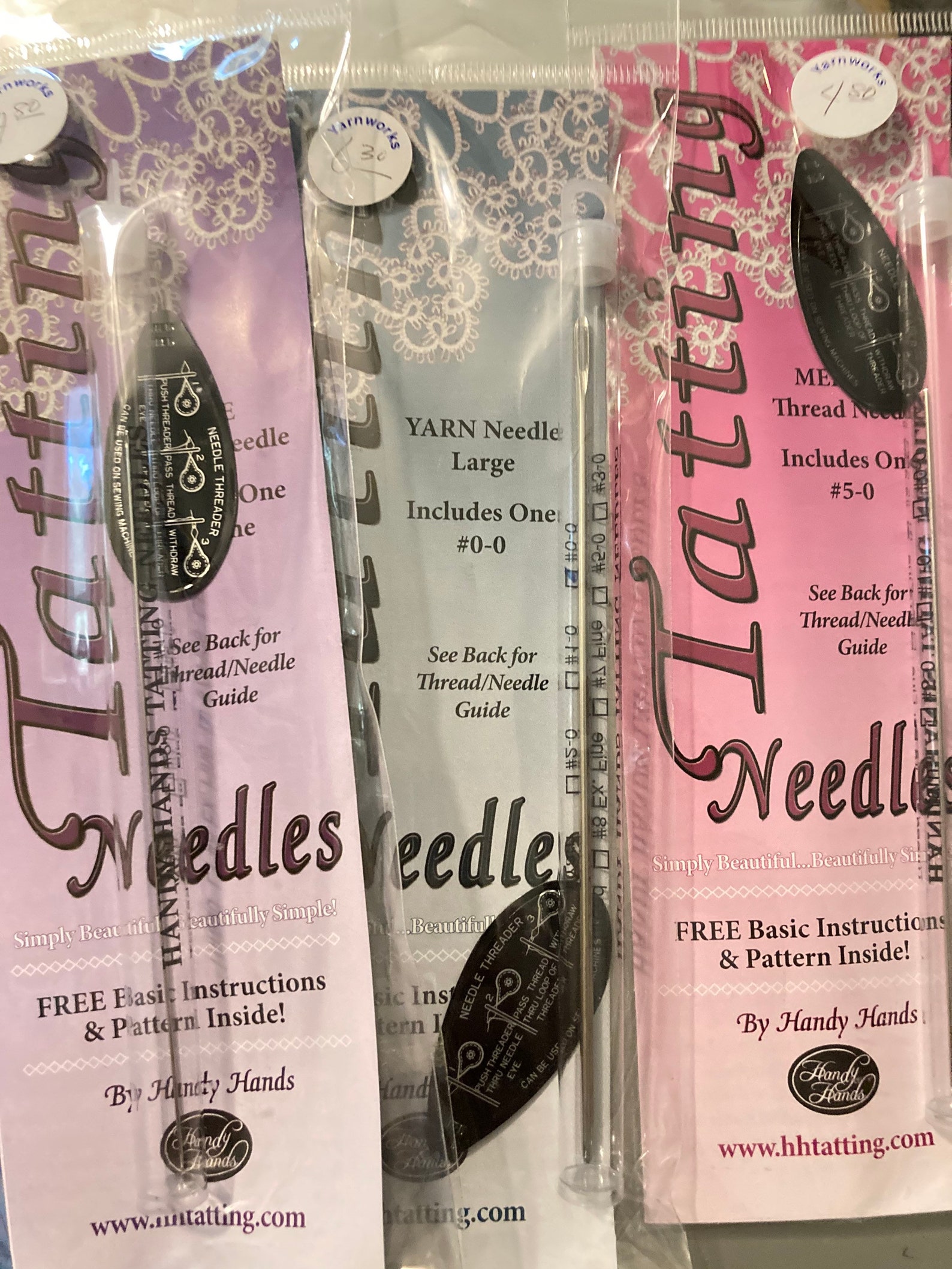 Handy Hands Needle Tatting Etsy