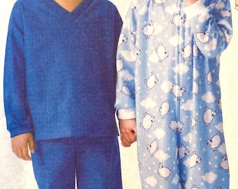 Toddlers'  Robe and Sleepwear Sewing McCall’s 6224 Size 1-3 Uncut  Complete