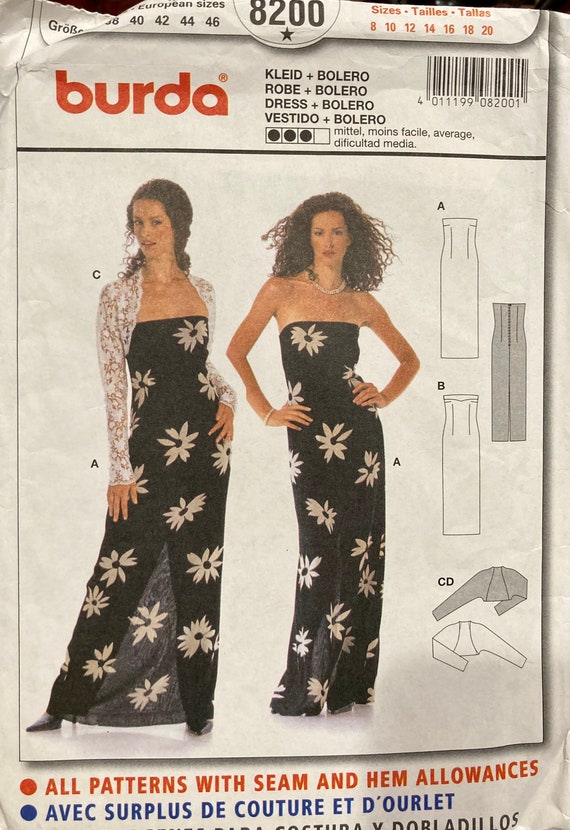 sachin and babi light blue dress Burda 4/2015 #105 Sewing Pattern Review