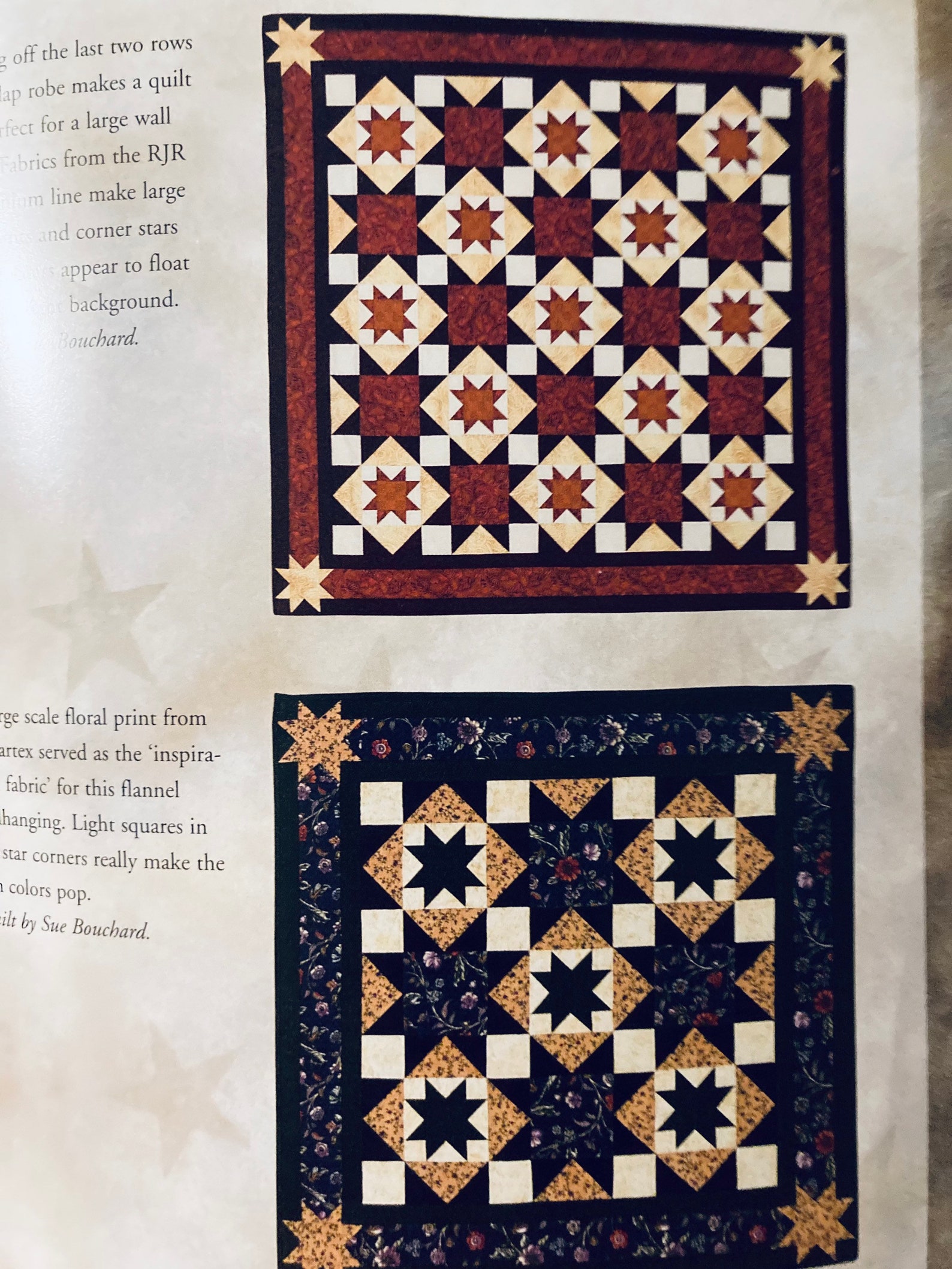 Northern Star Quilt Pattern by Sue Bouchard....quilt in A Etsy