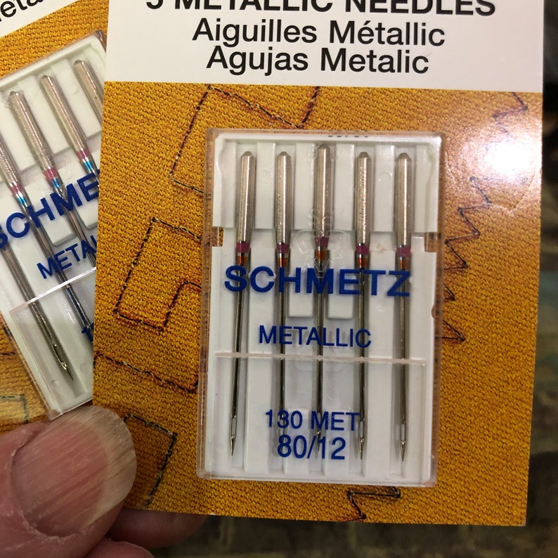 Schmetz Metallic Sewing Machine Needles....schmetz Etsy