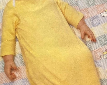 Infants and Preemie Layout For Stretch Knits only Sewing Pattern McCall’s 6103..wt 7-21 lbs... Complete