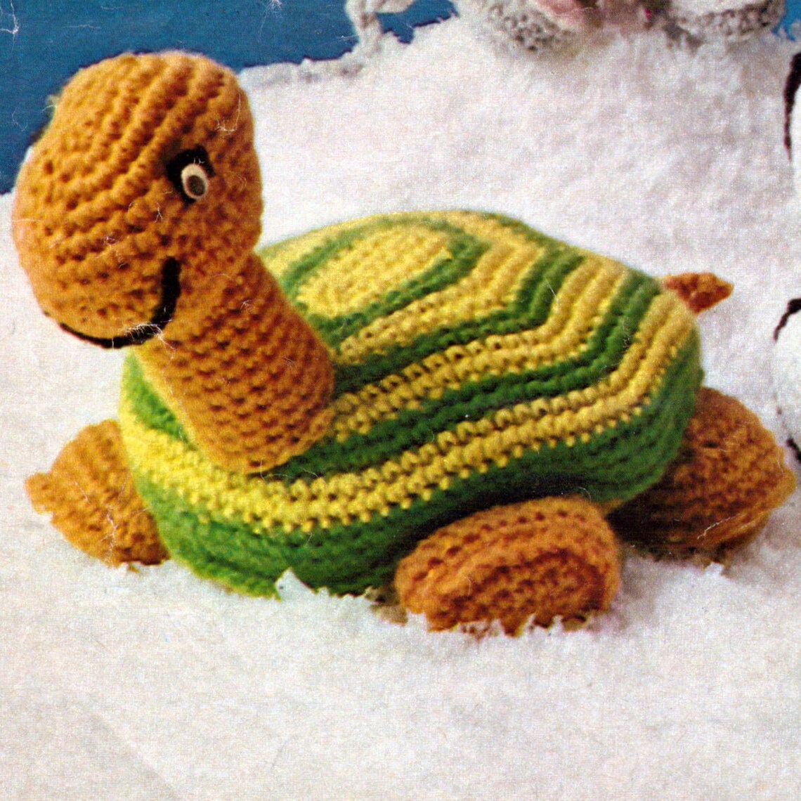 Turtle Stuffie Crochet Pattern Turtle PDF | Etsy