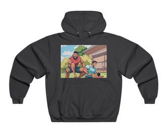 SUPER DAD Men's NUBLEND® Hooded Sweatshirt