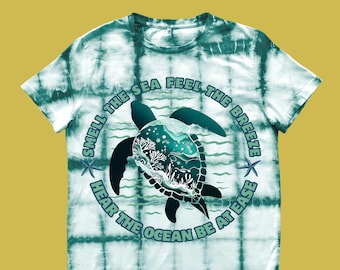 Türkis Meeresschildkröte PNG-Set Naturliebhaber Tier Design für Sublimation Mindful Ocean Zitat Shirt Marine Life Clipart für Eco Geschenke