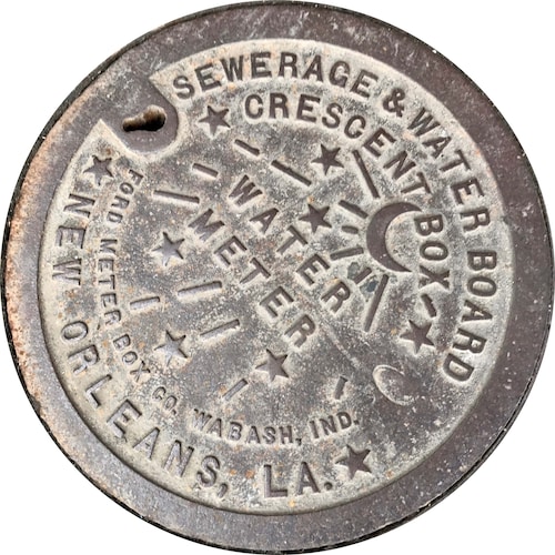 DOORMAT - Project South - New Orleans Water Meter - Sewer Cover