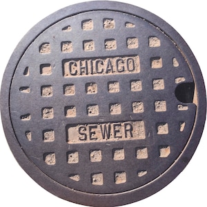 MIDWEST SERIES - CHicago, IL - Sewer Cover Doormat