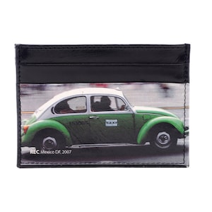 Kartenhalter - VW Käfer, Fotografie Digitaldruck auf Leder