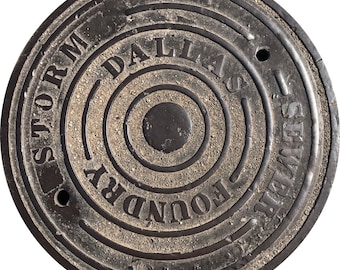 SOUTH SERIES - Dallas, TX - Sewer Cover Doormat