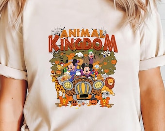 Halloween Animal Kingdom Tee, Mickey and Friends Halloween Tee, Disney Halloween Tee, Spooky Tee, Kids Halloween Tee, Halloween Disney Trip