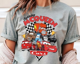 Disney Cars, Lightning McQueen, Disney mom shirt, Disney dad shirt,Disney kids shirt, Sally, Disney baby tee, Disney world shirt, Cars shirt