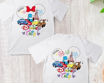 Cars Disney Trip Shirt, Disney Vacay Tee, Cars Mickey Ears Tee, Toddler Cars Shirt, Sally Tee, Lightning McQueen Tee, Matching Disney Shirt