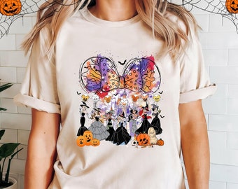 Disneyland Minnie Ears Halloween Princess Shirt, Girls Disney Trip Halloween Tee, Kids Princess Shirt, Baby Halloween Princess Tee, Disney